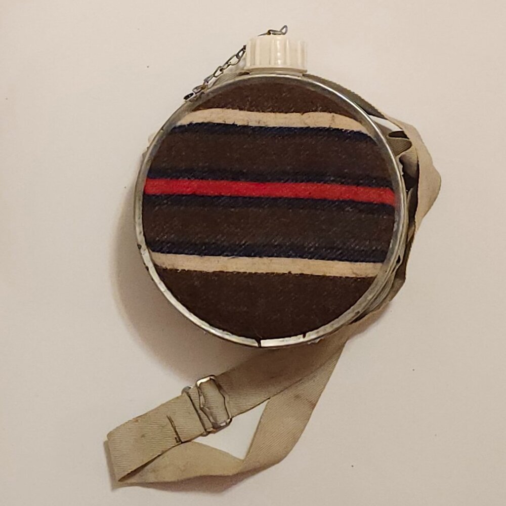 VINTAGE Saddle Blanket Canteen